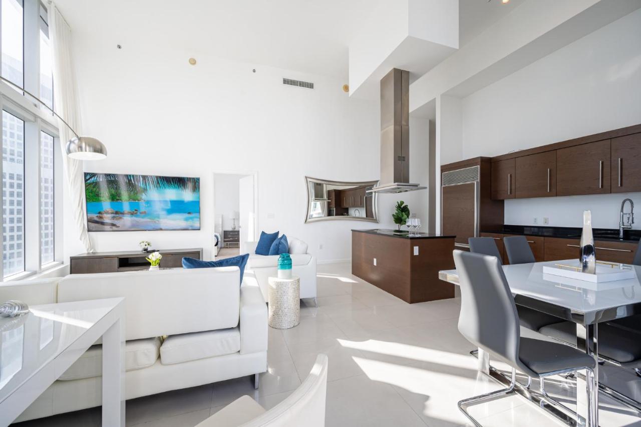 Апартаменты Iconic Luxurious High Ceilings Unit Brickell W Майами Экстерьер фото