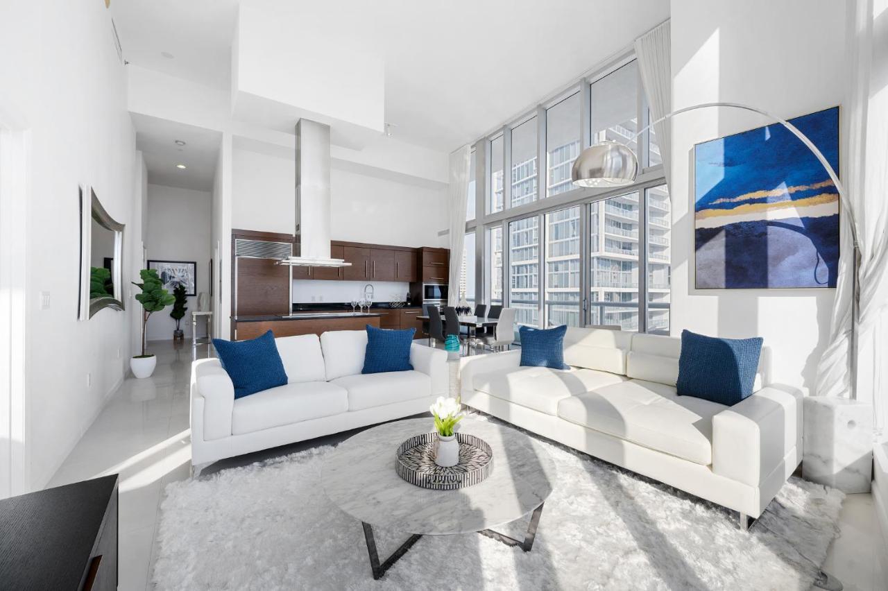 Апартаменты Iconic Luxurious High Ceilings Unit Brickell W Майами Экстерьер фото